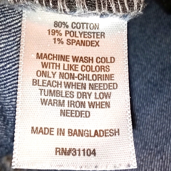 Kim Rogers Tummy Control 6P Short Blue Jeans Great Condition - Picture 4 of 5